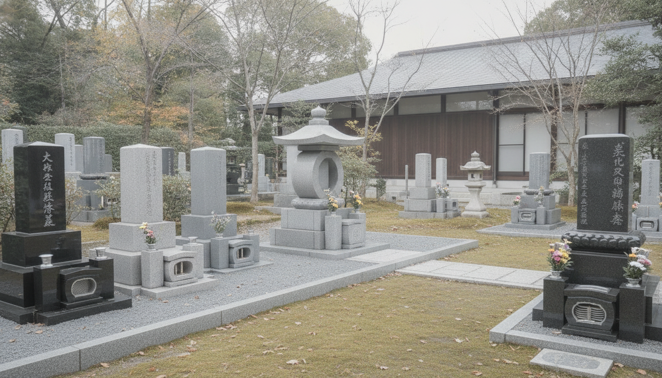 永代供養墓の4つの種類と費用相場